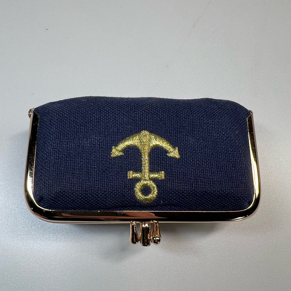 Spartina 449 Navy Anchor Manicure Set
